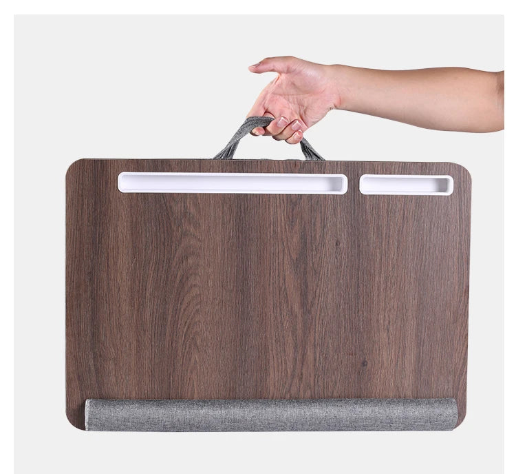 Portable Laptop Lap Desk – Soft Cushion Tray for Student Dormitory Study