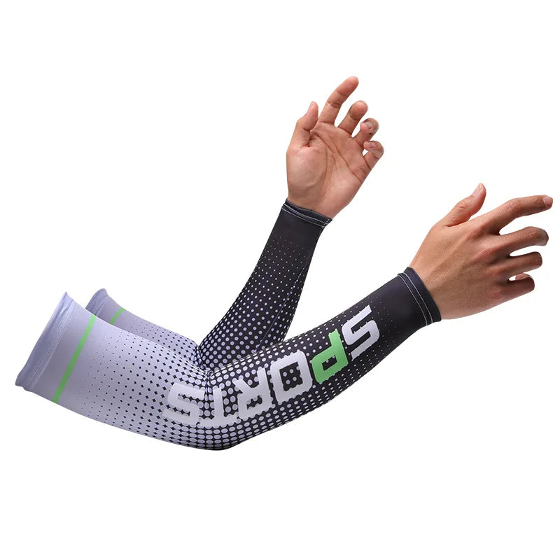 UV Protection Arm Sleeves – Breathable Cooling Gear for Outdoor Cycling Sports