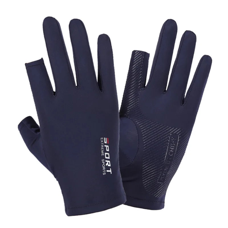 Breathable UV Protective Fishing Gloves – Touch Screen Gear for Outdoor Sports