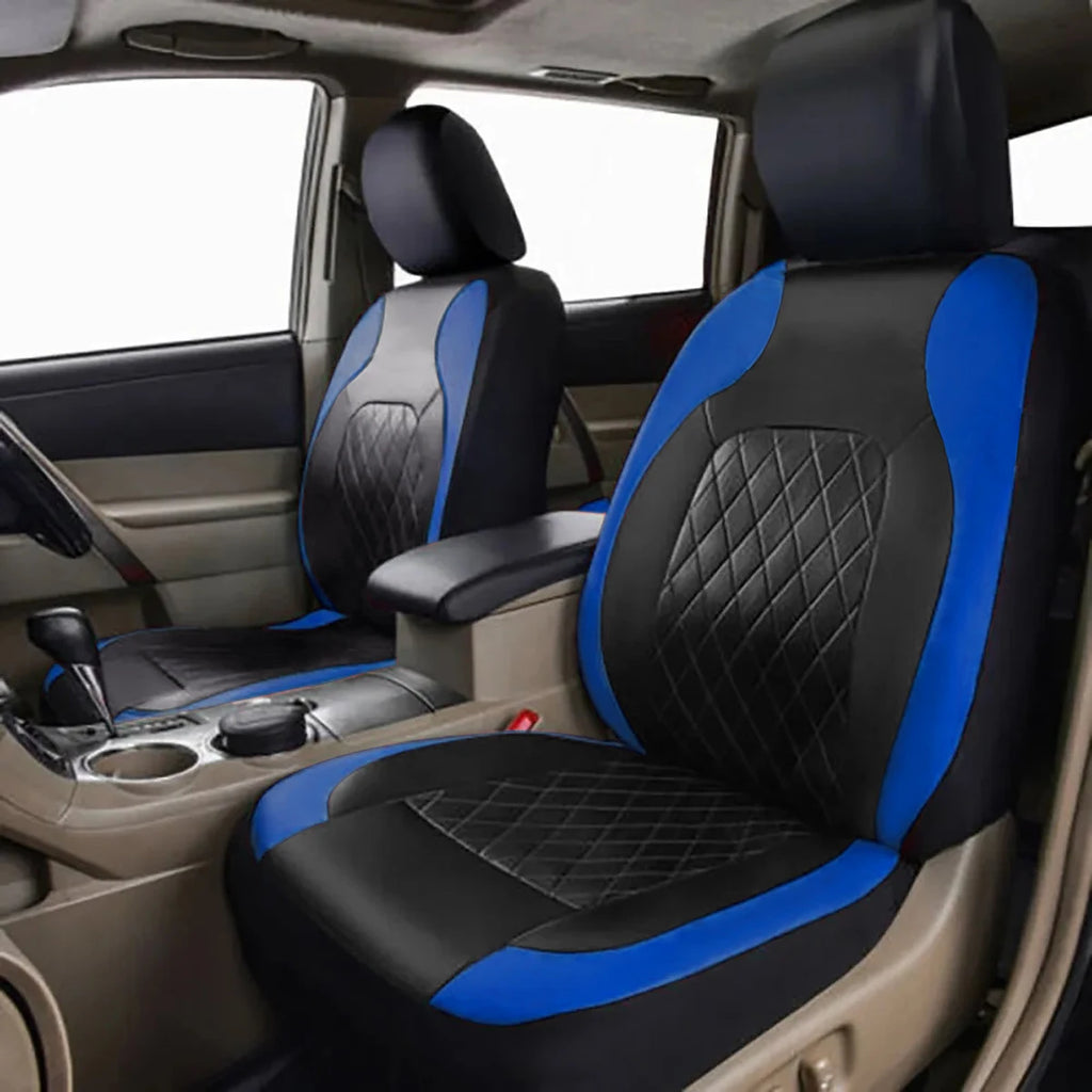 Waterproof PU Leather Car Seat Cover – All Season Full Coverage for SUV Sedan