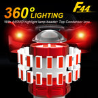 1157 Red LED Brake Light Bulbs – Canbus Replacement for Car Stop Lights