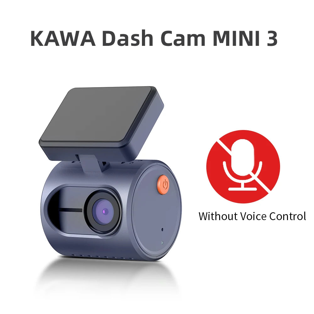 KAWA 2K Dash Camera – Night Vision Video Recorder for Vehicle Security