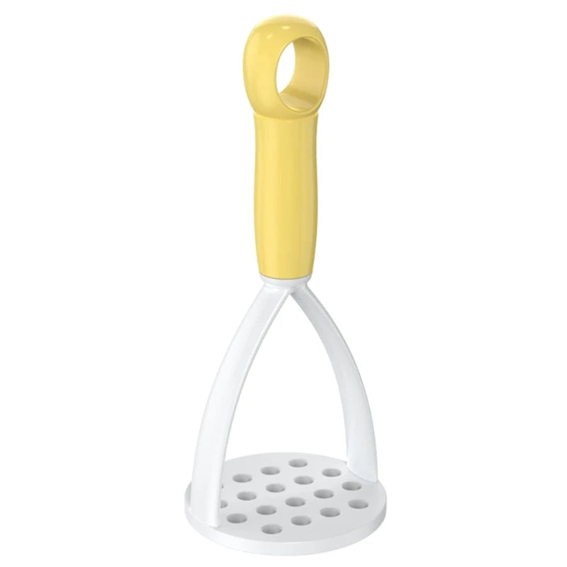 Potato Masher and Peeler Tool – Plastic Kitchen Crusher for Fruit Vegetables