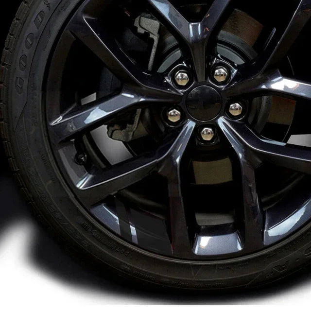 Reflective Vinyl Wheel Rim Decals – 18"-21" Racing Stripes for Dodge Jeep Chrysler