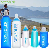 Collapsible Silicone Water Bottle – Portable Hydration for Outdoor Sports