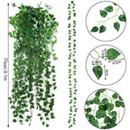 Artificial Ivy Leaf Garland – Realistic Greenery for Wedding Home Decor