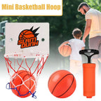 Mini Indoor Basketball Hoop – Wall Mount Backboard for Kids Bedroom Play