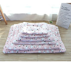 Double-Sided Plush Pet Mat – Warm Sleeping Bed for Cats and Small Dogs