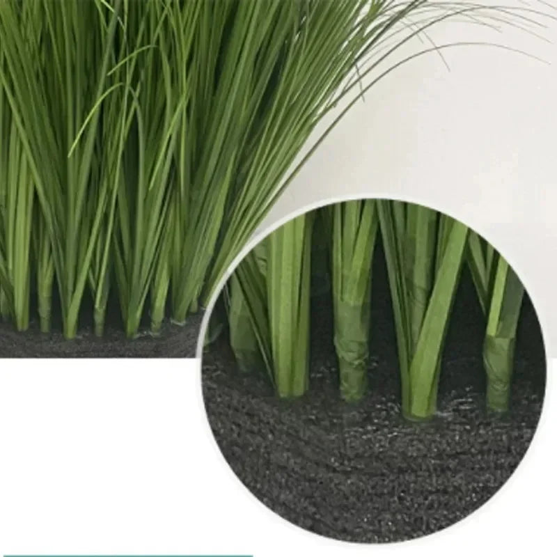 Artificial Onion Grass Bushes – Faux Reeds for Home and Garden Decor
