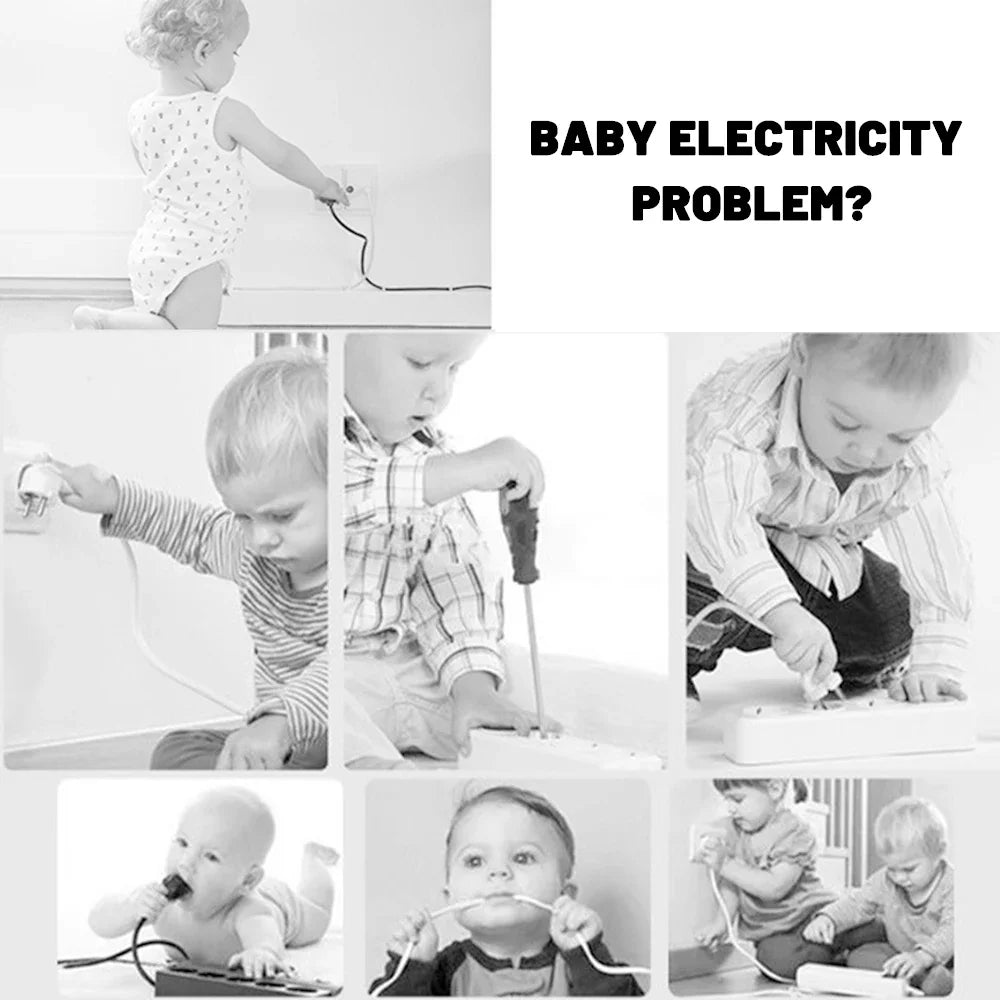 Clear Childproof Outlet Covers – Baby Safety Electrical Socket Protectors for Home