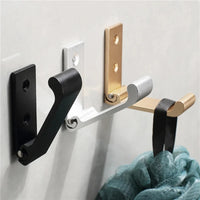Folding Wall Hooks – Rustproof Aluminum Alloy for Kitchen Bathroom Storage