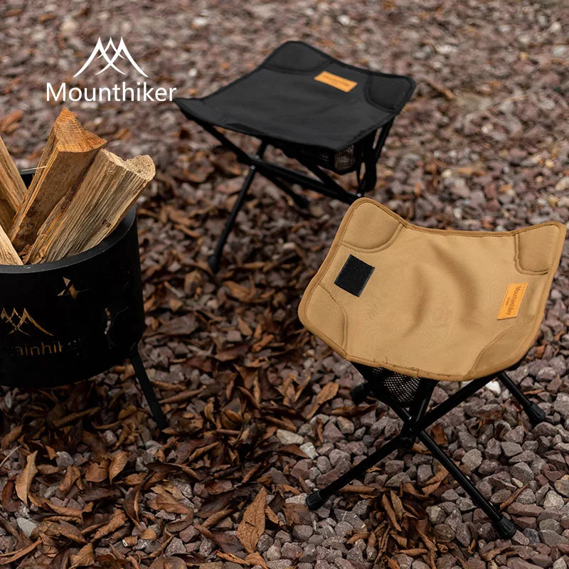 Ultralight Folding Camping Chair – Portable Aluminum Moon Chair for Outdoor Hiking