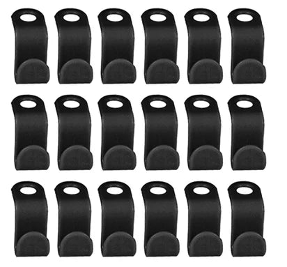 Plastic Hanger Connector Hooks – Space Saving Extender for Closet Organization
