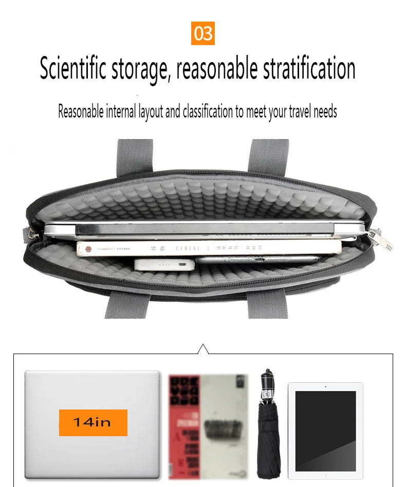 Universal Laptop Sleeve – Protective Carrying Case for 13 to 17 Inch Notebooks