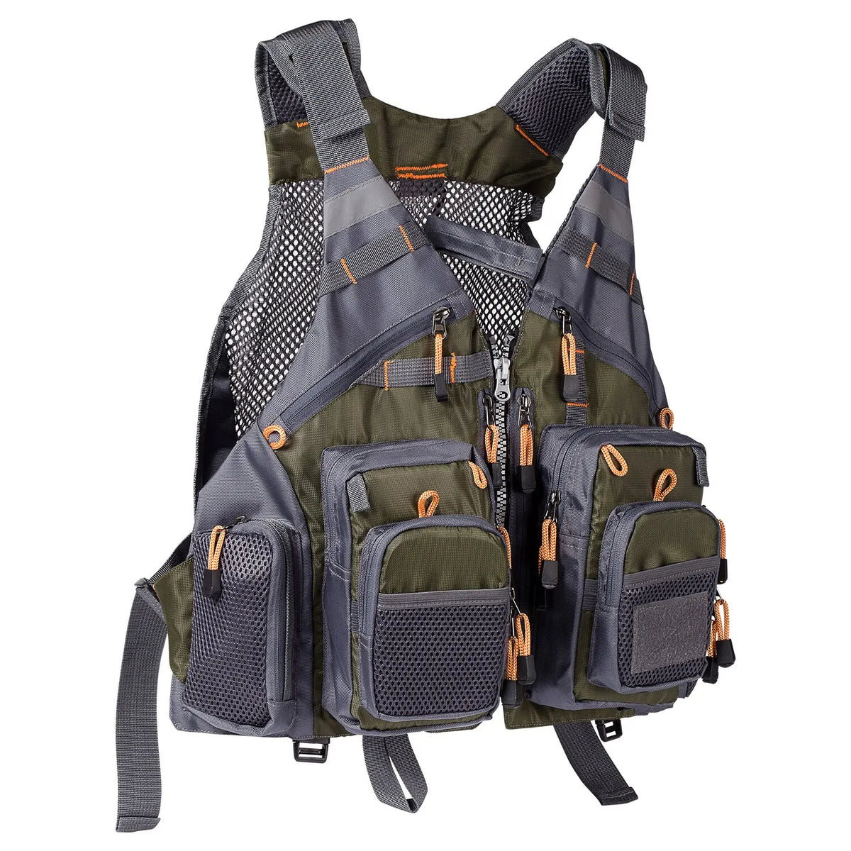 Adjustable Mesh Fishing Vest – Breathable Tackle Gear for Outdoor Sports