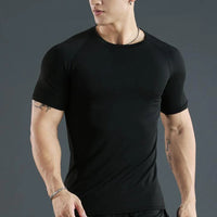 Compression Slimming Vest – Body Shaper T-Shirt for Men Gym Fitness