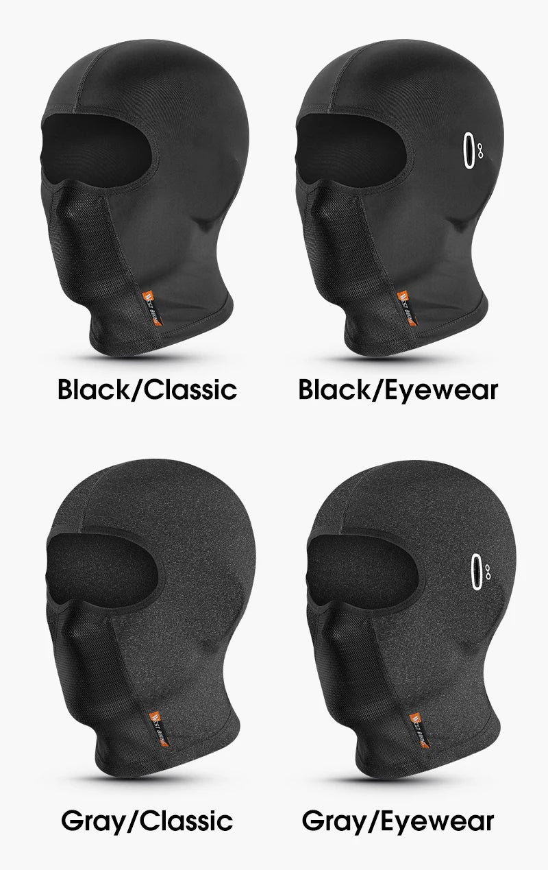 Summer Cooling Balaclava – UV Protection Face Mask for Cycling and Sports