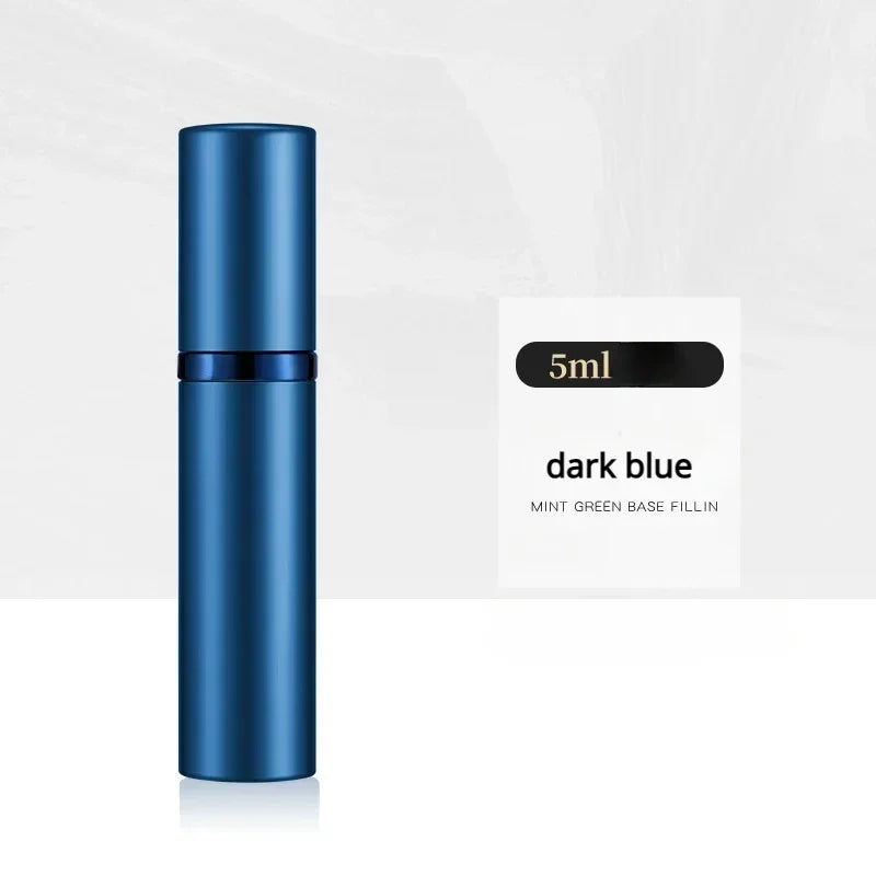 Refillable Aluminum Perfume Atomizer – Portable Spray Bottle for Travel