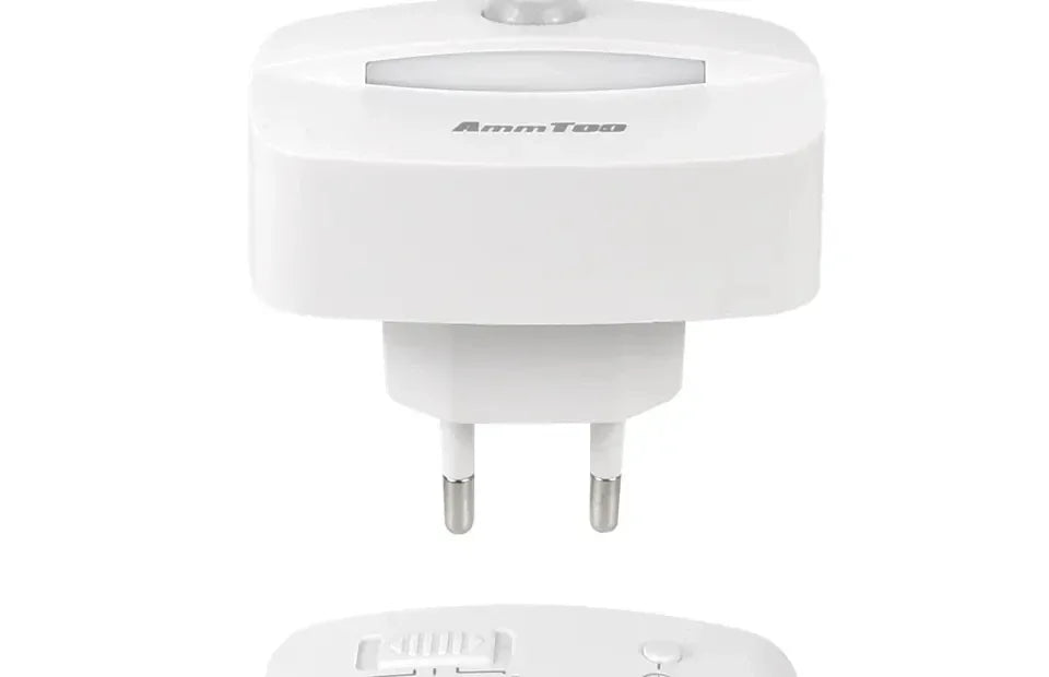 Motion Sensor LED Night Light – Dimmable Plug-in Lamp for Bedroom and Hallway