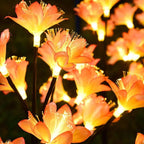 LED Camellia Solar Lights – Waterproof Flower Lamps for Outdoor Garden Decor