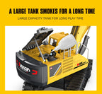 Alloy RC Excavator Toy – 2.4G Remote Control Engineering Truck for Kids