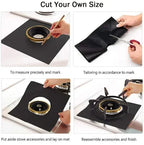 Non-Stick Gas Stove Protectors – Washable Heat Resistant Liners for Kitchen