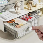 Slanted Desk Organizer – Large Capacity Stationery Holder for Office Storage