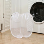 Collapsible Mesh Laundry Basket – Portable Hamper for Clothes and Toys