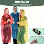 Portable Emergency Rain Ponchos – Compact Waterproof Gear for Hiking Camping