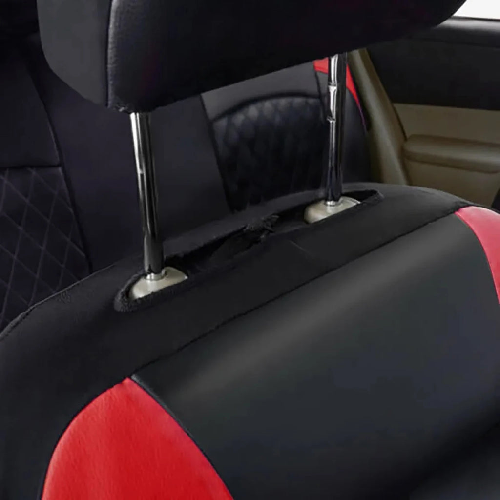 Waterproof PU Leather Car Seat Cover – All Season Full Coverage for SUV Sedan