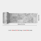 Self-Adhesive Waist Line Stickers – Waterproof Border Mural for Kitchen Decor