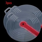 Silicone Mixing Bowl Splatter Guard – Splashproof Lid for Baking and Cooking