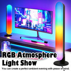 RGB LED Strip Lights – Music Sync Remote Control for Room Atmosphere Decoration