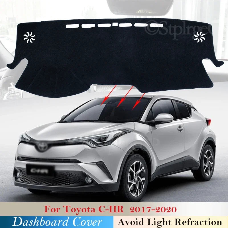 Dashboard Cover Dashmat – Protective Sunshade Carpet for Toyota C-HR