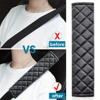 Plush Seat Belt Shoulder Covers – Soft Comfort Pads for Car Interior