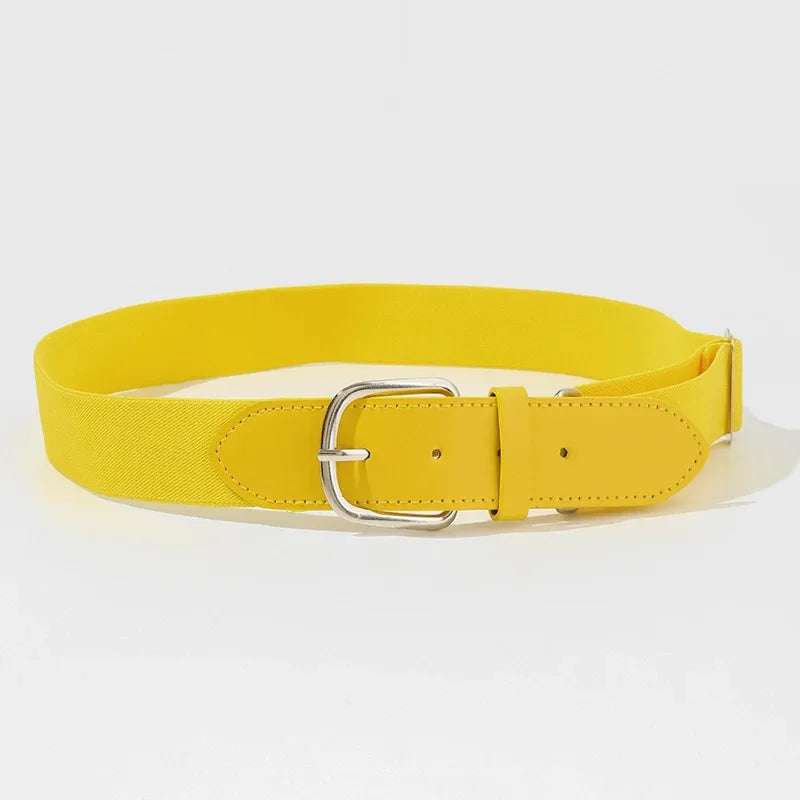 Adjustable Elastic Golf Belt – Durable Rubber Waistband for Outdoor Sports