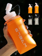 Foldable TPU Soft Flask – BPA-Free Water Bottle for Outdoor Running Sports