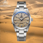 ADDIESDIVE 36mm Quartz Watch – Stainless Steel Sand Dial for Everyday Wear