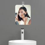 Acrylic Suction Shower Mirror – Portable Fogless Glass for Shaving and Makeup