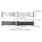 Titanium Apple Watch Band – Metal Replacement Strap for Series 1-10 and Ultra