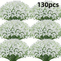 Artificial Baby's Breath Flowers – Floral Bouquet for Home Decor