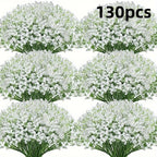 Artificial Baby's Breath Flowers – Floral Bouquet for Home Decor
