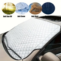 Universal Windshield Snow Cover – Waterproof Frost Protection for Winter Outdoors