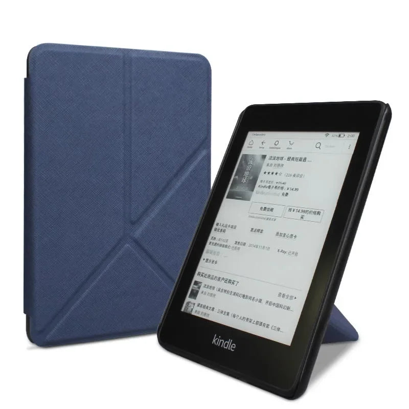 Foldable Stand Case – Protective Pouch Cover for 6 to 7 Inch Kindle E-Reader