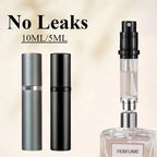 Refillable Aluminum Perfume Atomizer – Portable Spray Bottle for Travel