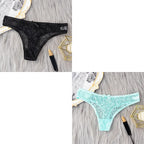 Lace G-String Thongs – Low Waist Sexy Lingerie for Women