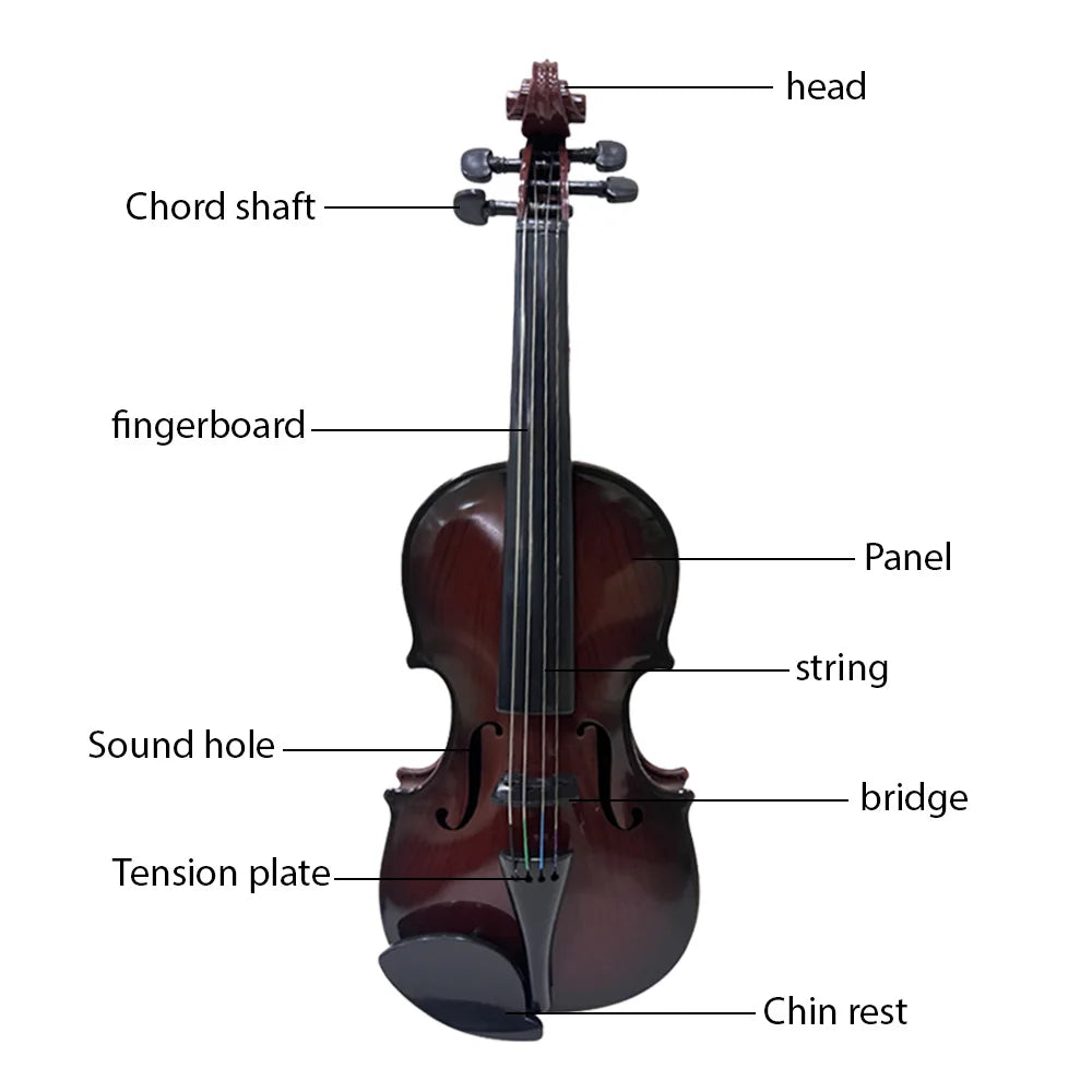 Simulated Practice Violin – Beginner Musical Instrument for Student Training