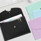 Expanding File Folder – 7-Pocket Accordion Organizer for A4 Documents