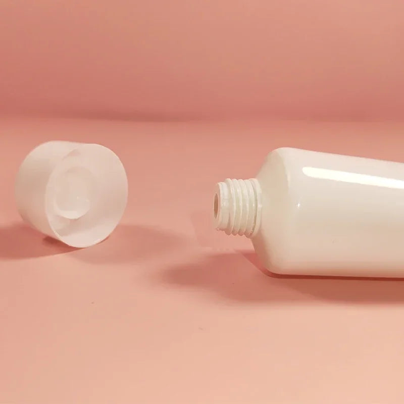 Empty Plastic Cosmetic Squeeze Tubes – Travel Size Refillable Containers for Toiletries