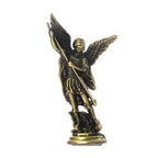 Saint Michael Archangel Figurine – Zinc Alloy Sculpture for Home Desk Decor